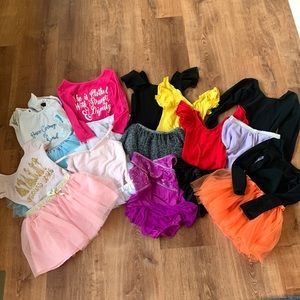 Dance Bundle! 10 dance outfits, Size 3T - 4/5